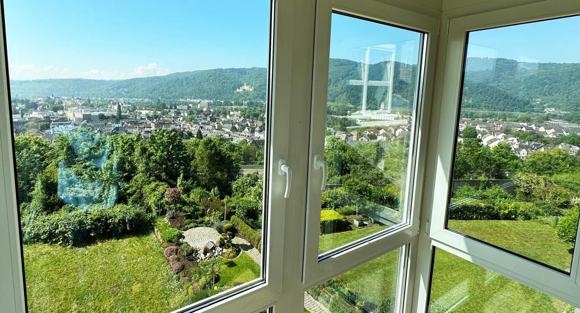 Ferienwohnung Rhein-Panorama Ланштайн Екстер'єр фото